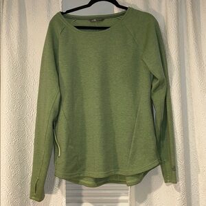 The North Face Women's Green Cotton Blend Shirt